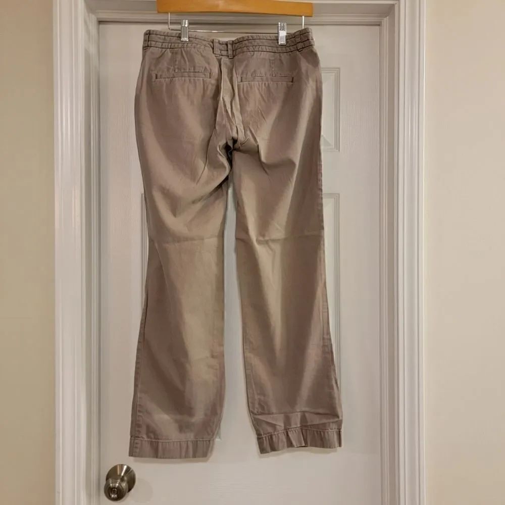 J. Crew Cotton Drawstring Pants Size 6 - Picture 2 of 6